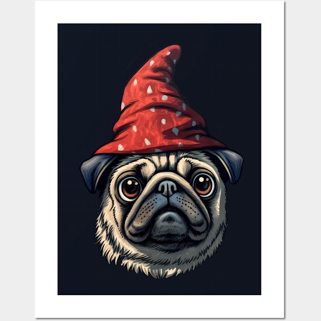 Wizard Doggy Wall Art by Brilliant Tee Shop